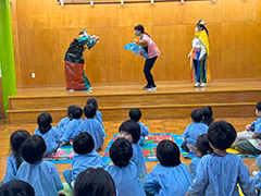 5月2日に行われた、こいのぼり集会の様子②