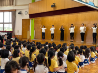 2023年6月に行われた雨降り集会（ミルキーウェイ）の様子①