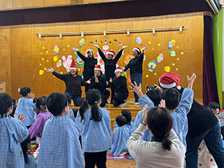 2023年12月に行われた雨降り集会（ミルキーウェイ）の様子⑤