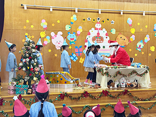 2023年12月に行われたクリスマス会の様子②