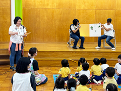 2024年6月に行われた雨降り集会（ミルキーウェイ）の様子③