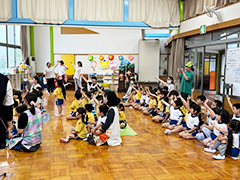 2024年6月に行われた雨降り集会（ミルキーウェイ）の様子④