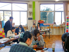 幼児教育と小学校教育の接続のための研修会を行いました